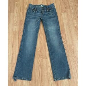 Hydraulic Women's Straight Leg Jeans - Classic Blue